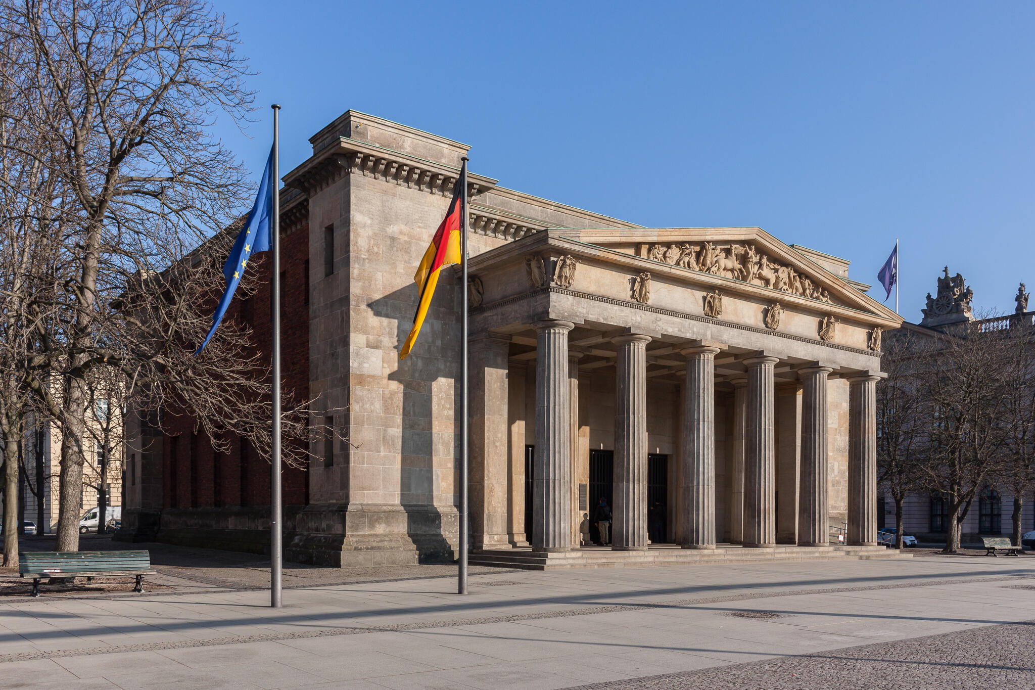 edificio de la nueva guardia de berlín