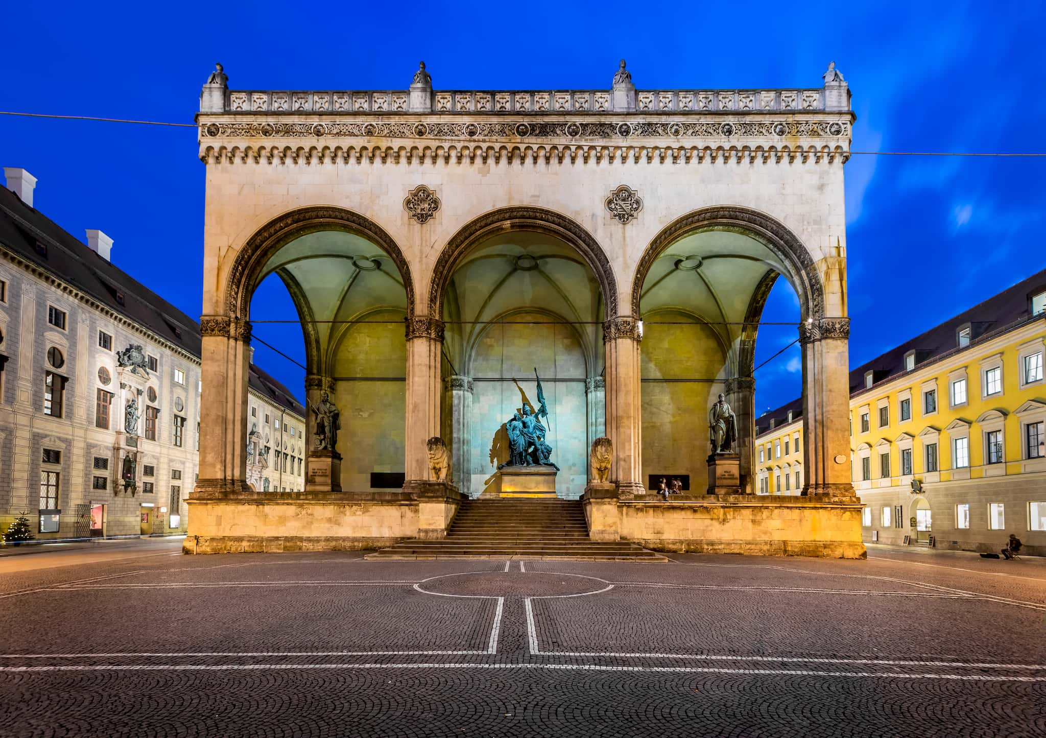 Odeonsplatz Atracciones turísticas, monumentos, museos y parques en