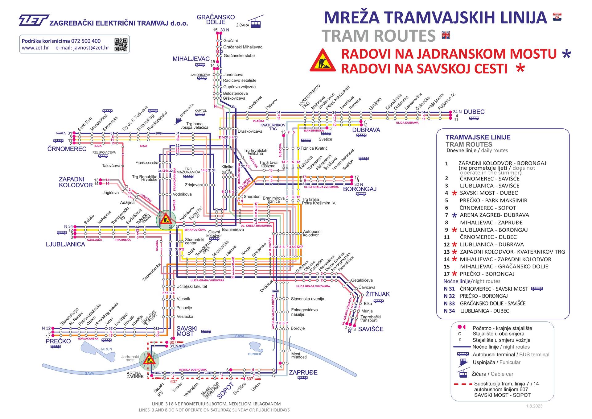 Tranvías En Zagreb Conoce Las Rutas Horarios Y Precios Conociendo🌎 1915